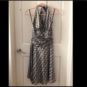 AlynPaige silky midi dress